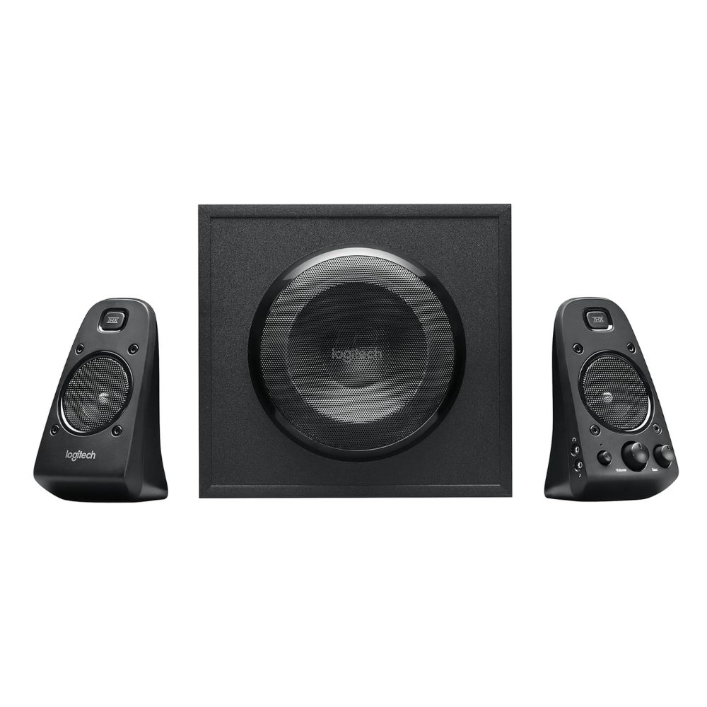 Logitech AUX Speaker System with Subwoofer THX 2.1 (Z623) 400w view 2
